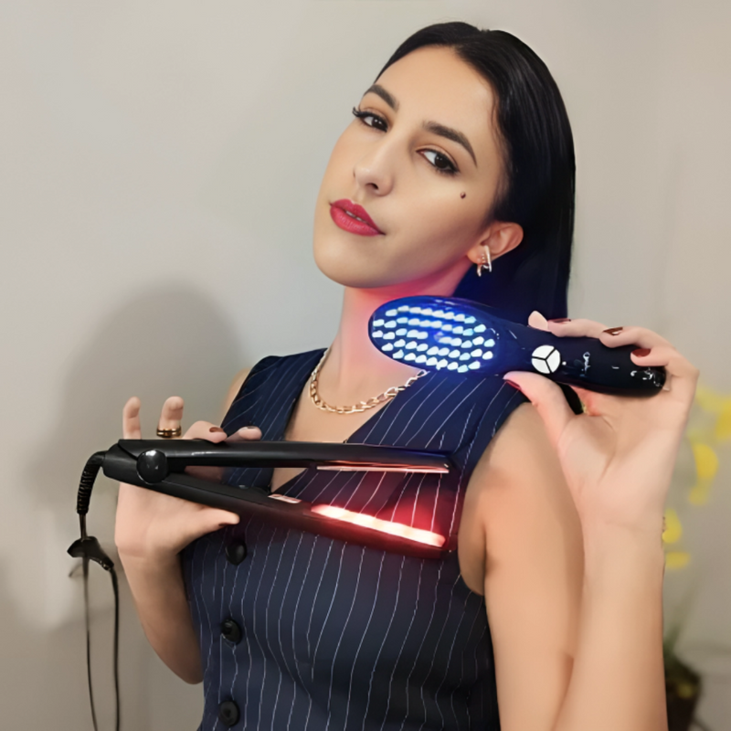 LED Hair Therapy Brush